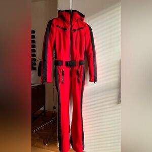 Goldbergh Red and Black Ski Jacket